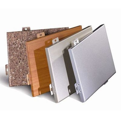 Panel Solid Alloy Aluminium Gaya Modern Untuk Ruang Dalam Dan Lebih Jauh