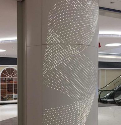 Aluminium Alloy Aluminium Veneer Panel Bahan Bangunan Panel Solid Aluminium Disesuaikan