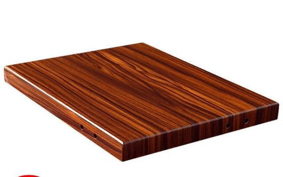 Disesuaikan Kayu Biji Marmer Aluminium Veneer Untuk Arsitektur Disesuaikan