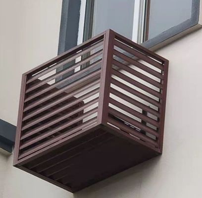 Customized AC Outer Hood Aluminium Veneer Disesuaikan Sesuai Kebutuhan