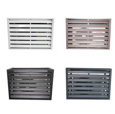 Kekandelan Customized AC Outer Hood Aluminium Veneer Untuk Dan Desain Modern