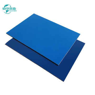 Nano Coating Fireproof ACP Panel Aluminium Komposit Panel Solid Color 1220mm 1250mm