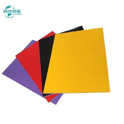 Panel komposit eksterior besar Acp Panel dinding aluminium Interior