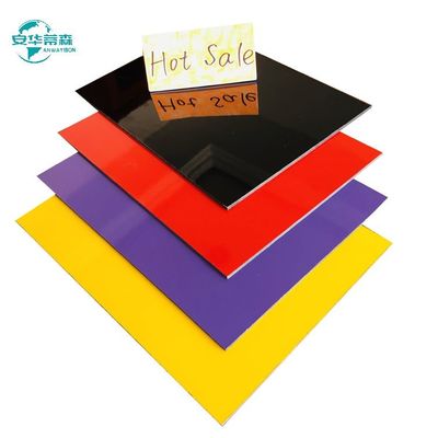 6mm Acp Glossy Eksternal House Cladding Aluminium Brushed Acm 1220mm