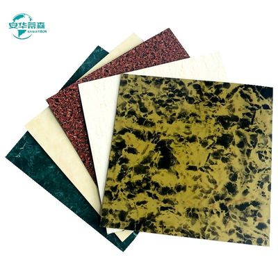 PE Lapisan Marmer ACP 2mm 3mm Panel Komposit Aluminium Untuk Berbagai Pola Marmer