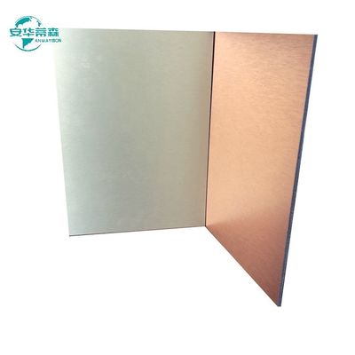 1220mm disikat ACP Fire Retardant Composite Paneling Peringkat Api B1